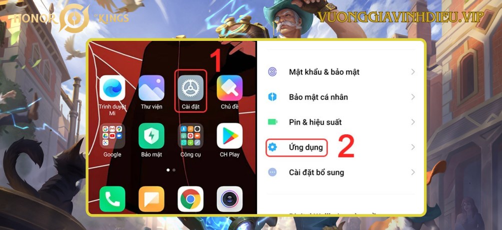 Hướng dẫn tải Vương Giả Vinh Diệu quốc tế Apk