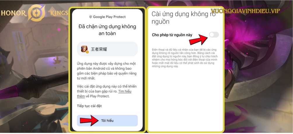 Tải VGVD trung quốc apk